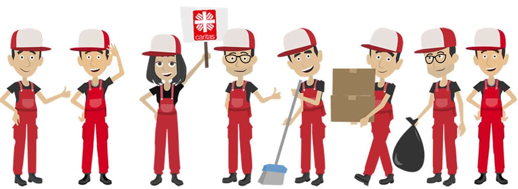 Platzschaffer Team beim Gewerberückbau